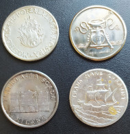 Dante Alighieri, Cristoforo Colombo, Leonardo Da Vinci E Giuseppe Verdi - Monete Allungate (penny Souvenirs)