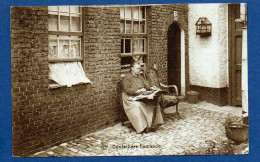 1925 - DENTELLIERE FLAMANDE - VLAAMSE KANTWERKSTER -  BRUXELLES -  BELGIQUE - BELGIO - Old Professions