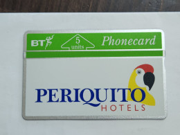 United Kingdom-(BTP076)-PERIQUITO HOTELS-(92)(5units)-(262H71798)(tirage-4.543)(price Cataloge-3.00£-mint) - BT Emissions Privées