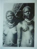 Photo Inédite GEVAERT RIDAX - CACHET GUASTONI - BELLES JEUNES FILLES AFRICAINES PERCING PIERCING - Ohne Zuordnung