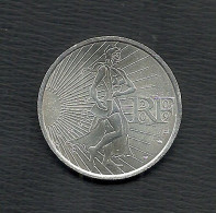 FRANCE =  UNE PIECE DE 10 EUROS SEMEUSE DE 2009 EN ARGENT - Collections