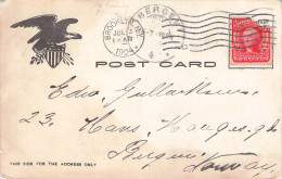 USA - PICTURE CPOSTCARD 1904 - BERGEN/NO / *2084 - Briefe U. Dokumente