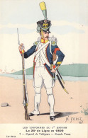 UNIFORME Du 1e EMPIRE - 7 - Caporal De Voltigeurs  - Grande Tenue - H FEIST - Militaria - - Carte Postale Ancienne - Uniforms