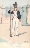 UNIFORME Du 1e EMPIRE - 8 -  Fusilier - Grande Tenue - H FEIST - Militaria - - Carte Postale Ancienne - Uniforms