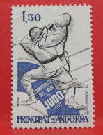 N°302 - 1.20 Franc - Année 1979 - Timbre Oblitéré Andorre Français - - Oblitérés