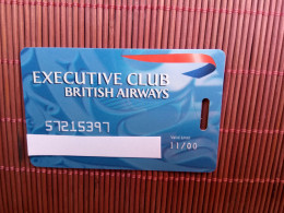 Airways British Exutive Club  Personalized2 Photos Rare - Origine Sconosciuta