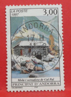 N°510 - 3.00 Francs - Année 1997 - Timbre Oblitéré Andorre Français - - Oblitérés