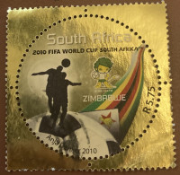 South Africa 2010 Football World Cup - South Africa. The 3rd SAPOA Issue 5.75 R - Used - Usati