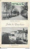 Molise-campobasso Vedute Vedutine Viale Elena Porta Napoli Piazza Gabriele Pepe Saluti Da Campobasso  (f.picc./v.retro) - Campobasso