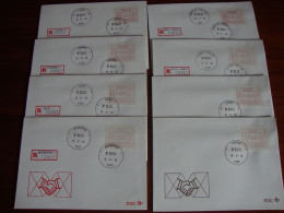 24 Lettres FDC Du 16-11-1981. - Covers & Documents