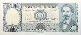 Bolivie - 500 Pesos Bolivianos - 1981 - PICK 166a - NEUF - Bolivië