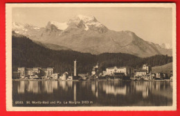 ZWF-21   St.-Moritz Bad Und Piz La Margna   Wehrli 6533  NG - St. Moritz