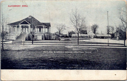 Iowa Davenport Central Park Pavilion And Green House 1911 - Davenport