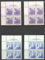 Canada Sc# 360-361 MNH PB UL (lot/4 Plates 1 & 2) 1956 Wildlife - Ungebraucht