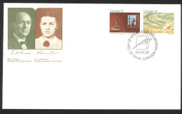 Canada Sc# 978-979 FDC Combination 1983 04.22 Writers - 1981-1990