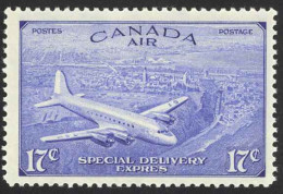 Canada Sc# CE3 MH 1946 17c Air Mail Special Delivery - Airmail: Special Delivery