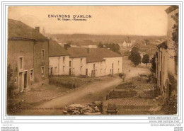 SAINT - LEGER ..-- Panorama . 1911 Vers MONS ( Capitaine MARLIER , 2ème Chasseurs à Pied ) . Voir Verso . - Saint-Leger