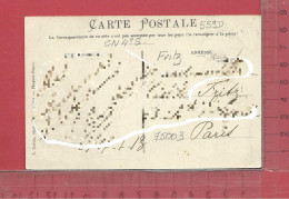 CARTE NOMINATIVE :  FRITZ  à  75003  Paris - Genealogie