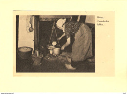 Holten Volksleven Pannekoeken Bakken 1950 RY45481 - Holten