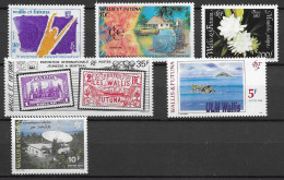 Wallis & Futuna 1991-4 Y&T 417,419,426,443,464,467 ** (SN 950) - Nuovi