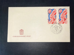 ENVELOPPE TCHECOSLOVAQUIE 1968 CESKOSLOVENSKE SPOJE - Storia Postale