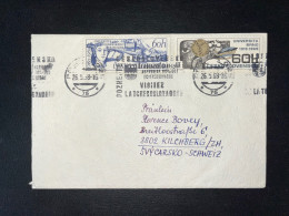 ENVELOPPE TCHECOSLOVAQUIE 1969 PRAHA POUR KILCHBERG SUISSE - Lettres & Documents