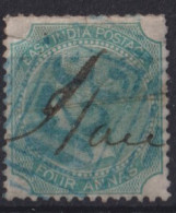 INDIA 1864 - Canceled - Sc# 17 - 1858-79 Compañia Británica Y Gobierno De La Reina