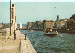 Ciboure-les Quais Et L'église-sortie Du Chalutier Marie Rose-cpm - Ciboure