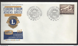 LIONS 1968 + COMMEMORATIF - Postal Logo & Postmarks