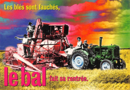 Tracteur Moissonneuse Batteuse Claas Publicité Ballantine's Whisky - Tractors