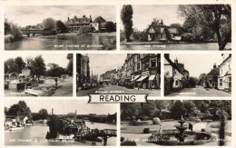 ROYAUME UNI - River Thames - The Thames - Broad Street - Reading - Forburry Gardens - Carte Postale Ancienne - Windsor Castle