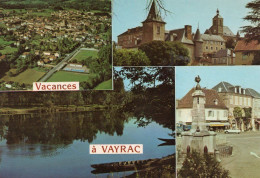 VAYRAC VUE GENERALA LE CHATEAU DELPIERRE LE CERISIER LE CENTRE DE VAYRAC CPSM GM TBE CPSM GM TBE - Vayrac