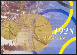 Svizzera/Switzerland/Suisse: FDC, Intero, Stationery, Entier, "St-Moritz 1928" - Invierno 1928: St-Morits