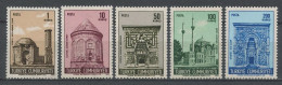 TURQUIE 1969 N° 1897/1901 ** Neufs MNH Superbes C 7 € Monuments Mosquée De Konya D'Ulu D'Ortaköy Döner-Kümbet Karatay - Ungebraucht