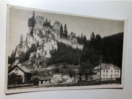 Austria Österreich Thörl Thoerl Steiermark Styria Ruine Schachenstein Castle RPPC Real Photo 16812 Post Card POSTCARD - Thörl Bei Aflenz