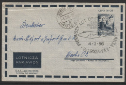 1956, Lufthansa, Erstflug, Warszawa-Berlin - Non Classés