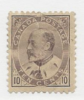 23345) Canada Mint Hinged  Regummed 1903 Edward VII - Neufs