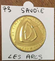 73 LES ARCS CINEMA 2017 MDP MINI MÉDAILLE SOUVENIR MONNAIE DE PARIS JETON TOURISTIQUE TOKENS MEDALS COINS - 2017