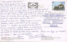 51140. Postal Aerea BAILE ATHA CLIATH (Dublin) Irlanda 1992.  Vistas Vale De GLENDALOUGH - Lettres & Documents