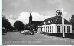 Texel De Cocksdorp Kerk Molenbos Tankstatio AM3162 - Texel