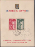 F-EX37472 FRANCE 1937 SPECIAL SOUVENIR VICTORY OF SAMOCRACY CANCEL. - Sonstige & Ohne Zuordnung