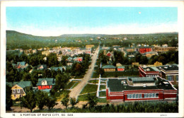 South Dakota Rapid City View Showing Portion Of The City Curteich - Rapid City