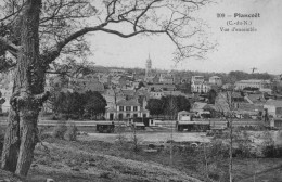 PLANCOET - Vue D'ensemble - Wagons Sur La Voie De Chemin De Fer - Plancoët