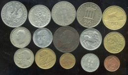 GRECE  Lot De 15  Monnaies  (  297 ) - Mezclas - Monedas