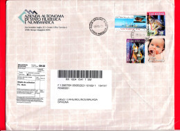 SAN MARINO - Storia Postale - Busta Del 2021 - ( 2014 - Contro La Violenza Psicologica E Sessuale, 1.90 + 3.60 ... ) - Lettres & Documents