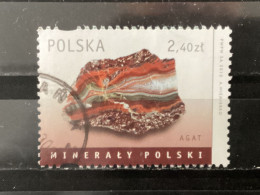 Polen / Poland - Mineralen (2.40) 2010 - Used Stamps