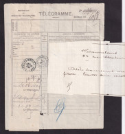 402/37 -- Télégramme De ST GILLES 1888 à LAEKEN Via Bureau Télégraphique BXL Palais De Justice - Affranchi 50 Centimes - Telegrams