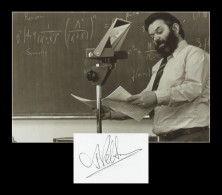 Martinus J. G. Veltman (1931-2021) - Physicist - Signed Card - 90s - Nobel Prize - Inventeurs & Scientifiques