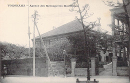 JAPON - Yokohama - Agence Des Messageries Maritimes - Carte Postale Ancienne - Yokohama