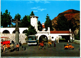 Spain Gran Canaria Tejeda Facade Of The National Inn And The Cross - Andere & Zonder Classificatie